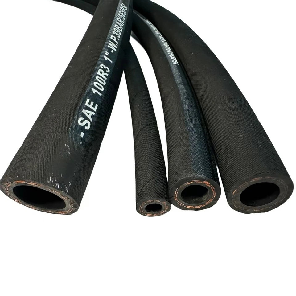 Double Textile Braid Low-Pressure Hydraulic Hose (SAE100 R3 / DIN EN854) factory