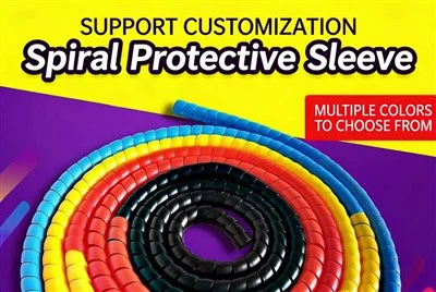 Flame-retardant Spiral Protective Sleeve For Wires / Wire Insulation Sheath